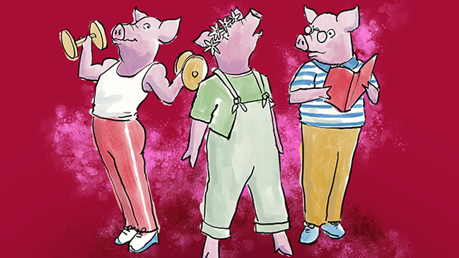 THREE LITTLE PIGS