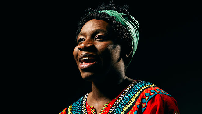 BLACK IS THE COLOUR OF MY VOICE