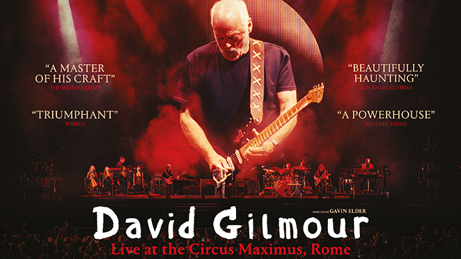 DAVID GILMOUR LIVE AT THE CIRCUS MAXIMUS, ROME (12A)
