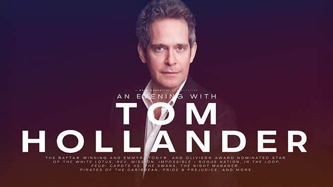 AN EVENING WITH TOM HOLLANDER
